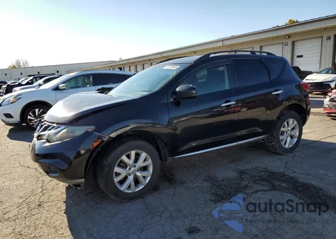 2013 Nissan Murano S z USA, uszkodzony, nr VIN JN8AZ1MW9DW317037